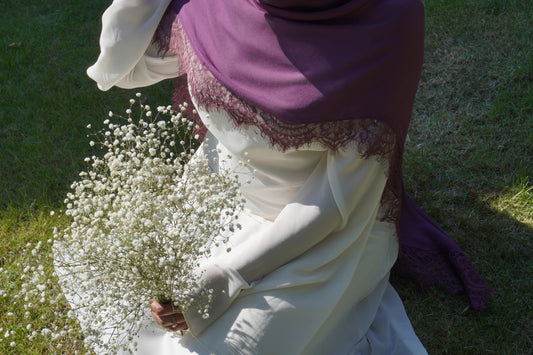 Mulberry - Modal Lace Hijab