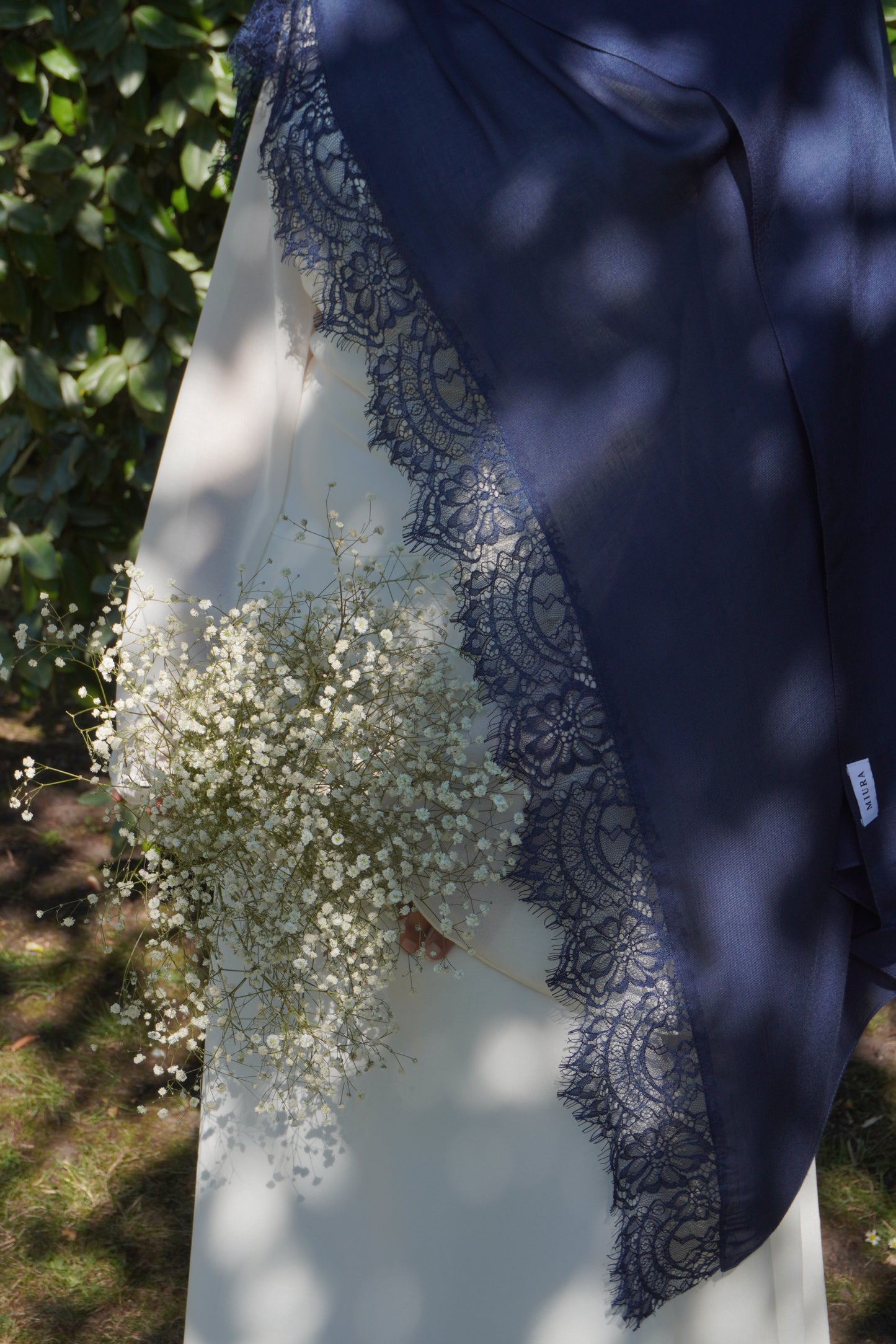 Blueberry - Modal Lace Hijab